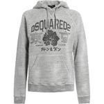 DSQUARED 2 Серый мужской свитшот - фото