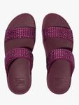 Lulu Maxi Crystal слайдеры сандалии FitFlop, Ruby - фото 4