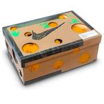 Кроссовки x off white dunk low Nike, серый - фото