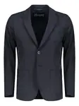 Однобортный пиджак Herno, синий - фото