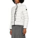 Moncler Серайс утепленная куртка на молнии, White - фото 6