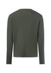 Топ Nils Sundström Long sleeved top, Schilf/Dark Green - фото 2