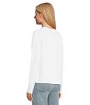 Свитер Eileen Fisher V-Neck Sweater, WhiteSee Less - фото 3