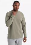 Топ Ombre Long sleeved top, Khaki - фото