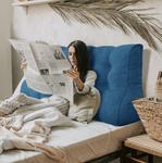 Подушка для спинки Vercart, синий - фото 4