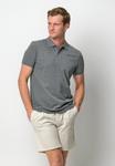 Поло SHORT SLEEVE PROFUOMO, металлик серый - фото