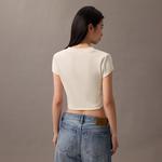 Футболка женская Calvin Klein, слоновая кость - фото 10