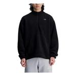 Пуловер New Balance R.W.Tech Sherpa Pullover 'Black' MT33067-BK, черный - фото
