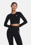Топ SQUATPROOF DECIDE SEAMLESS SPORT, Black - фото 3
