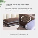 DUYHBAWRS Подушка шейная гречневая с чехлом - фото 4