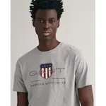 Футболка Gant Archive Shield Regular Fit, белый - фото 4