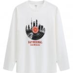 Футболка унисекс GAP, белый - фото