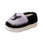 Детские противоскользящие домашние тапочки Sanrio, синий - фото 3