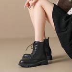 Ботинки Martin Boot женские Zhr, черный - фото 20