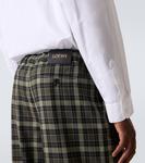 Широкие брюки Loewe, Khaki/Black - фото 5