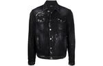 DSQUARED 2 Джинсовая куртка мужская черная, Black - фото 3