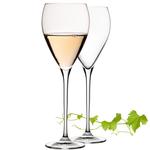 Фужеры для белого вина IMPERIAL каплевидной формы, 350 мл, "Париж", набор из 2 фужеров из хрустального стекла, можно мыть в посудомоечной машине IMPERIAL glass, прозрачный - фото