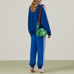 Куртка женская Gucci x Adidas, синий / белый - фото 3