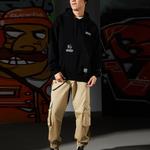 Толстовка Badfive унисекс черная Lining, черный - фото 3