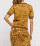 Свитер Pinko Sanmartino с добавлением шерсти, желтый - фото 4