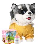 Плюшевая игрушка милый хаски, высота 33 см CU MATE C - фото 11