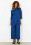 Топ Soyaconcept Long sleeved top, Estate Blue Melange/Blue - фото 2