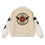 A chock Бейсбольная куртка унисекс, Черный - фото 5