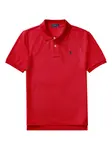 Рубашка поло с вышивкой Polo Ralph Lauren Kids, красный - фото