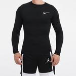 Топ Nike AS Men's NP Top LS TIGHT Black - фото 3