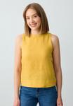 Топ STONED - Blouse Jimmy Key, горчично-желтый - фото