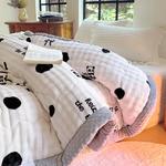 Boyang Одеяло 150х200 см, вес 2,25 кг, флис, утепленное - фото 5