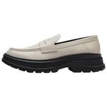 ZARA Лоферы мужские белые - фото