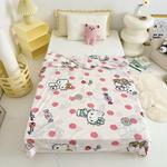 Пледы, пледы для дивана и флисовые одеяла Sanrio, фиолетовый - фото 9