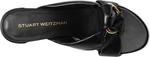 Сандалии Stuart Weitzman Cece Block Slide 50, черный - фото 2