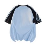 Футболка унисекс KW, цвет хизер серый и черный - фото 7