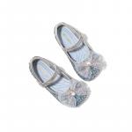 Детские кожаные туфли ABC DOUKIDS с низким верхом для детей ABCdoukids, синий - фото 2