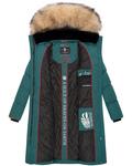 Зимнее пальто MARIKOO Schneesternchen, Emerald - фото 6