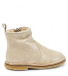 Блестящие замшевые ботильоны Harley PèPè, металлик - фото 3