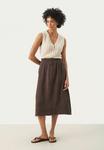Юбка А-силуэта REHANA Part Two, коричневый - фото 2