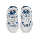 Футболка Air 4 Retro TD 'Military Blue' 2024 Jordan, бело-синяя - фото 3