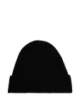 Кашемировая шапка бини с логотипом Tommy Hilfiger, черный - фото 2