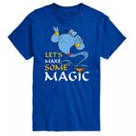 Футболка Princess Big & Tall Let's Make Magic с рисунком Disney, синий - фото
