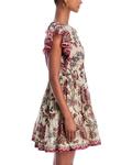 Мини-платье Cassandra Sea, мультиколор - фото 5