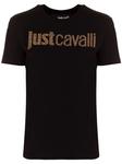 Футболка с логотипом Just Cavalli, черный - фото