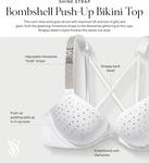Бикини-топ Shine Bombshell Push-Up от Victoria's Secret, White - фото 4