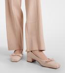 Кожаные туфли mamaflirt с бантом Christian Louboutin, розовый - фото 4