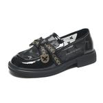 Лоферы женские Shouba, черный - фото