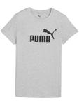 Футболка ESS No.1 Logo Tee серого цвета Puma - фото