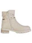 Ботильоны VAN HILL Biker Boots Serenity, бежевый - фото 3