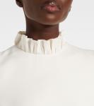 Мини-платье Crepe Couture Valentino, Avorio - фото 4